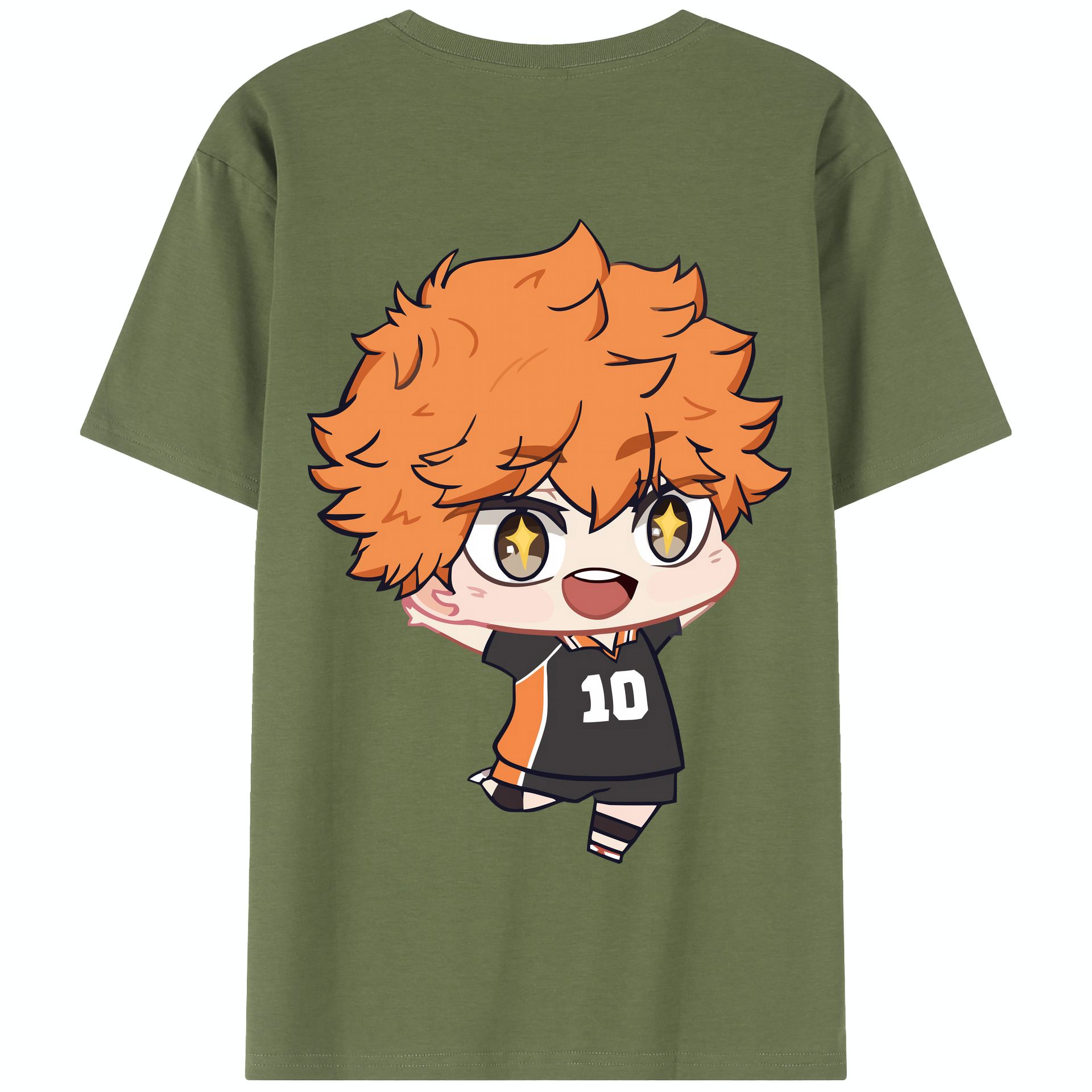 （画像用） ハイキュー!! Haikyu!! 綿100％半袖Tシャツ（背面プリント）